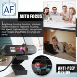 4K Auto Focus USB Webcam – Beauty Camera for Streaming