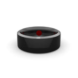 Smart Ring Wearable Device – Multifunctional Black High-Tech Ring