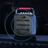 Square Audio High-Power Portable Subwoofer – Powerful Bass, Compact