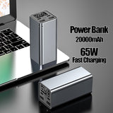 High Power Laptop Charging Bank with Fast USB-C Output