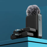 Wireless Lavalier Dual-Core Microphone
