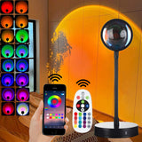 USB Desk Lamp with Rainbow Projection for Ambient Lighting