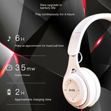 Wireless Foldable Headset – Extra Bass, Comfortable Headphones for Music