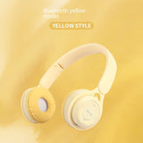Wireless Foldable Headset – Extra Bass, Comfortable Headphones for Music