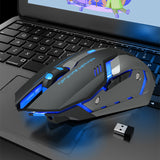 Wireless Charging Silent Gaming Mouse – Precision for Gamers